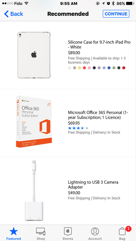 office 365 for mac ipad